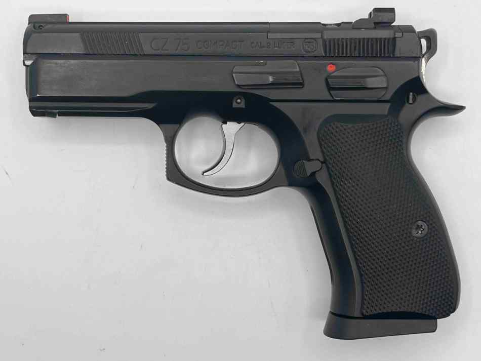 CZ 75 Compact - CZ Custom Optic Cut, 8 Mags 