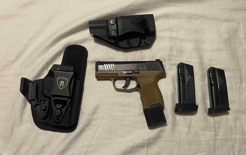 Sig Sauer P365 with holsters and mags