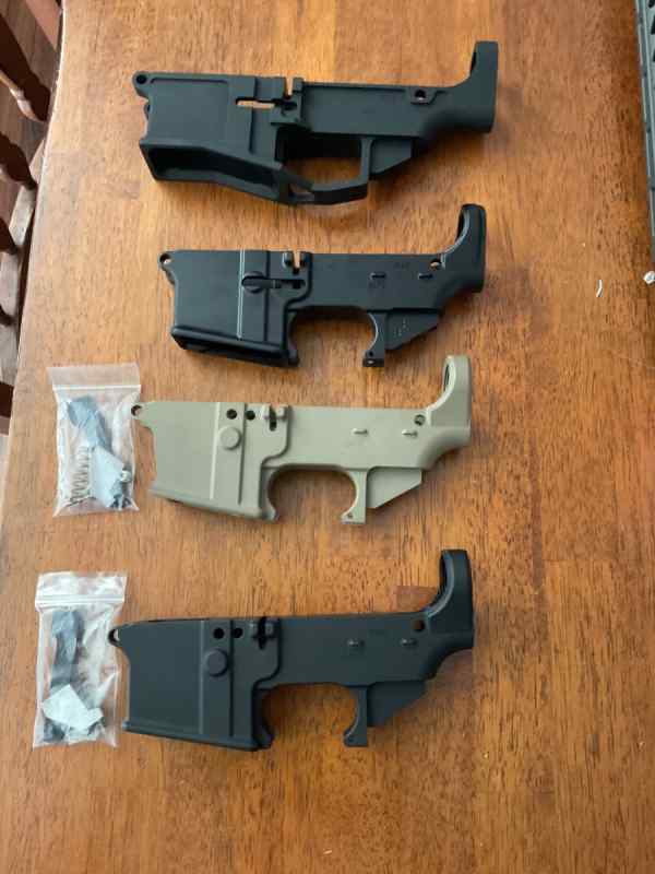 80% Lowers AR9, AR10, AR15